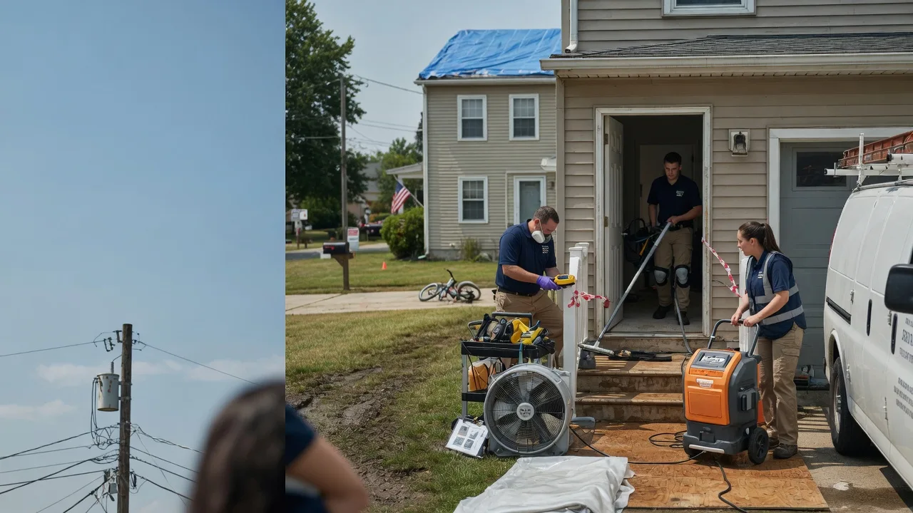 Water Damage Repair in Losantville, IN near me